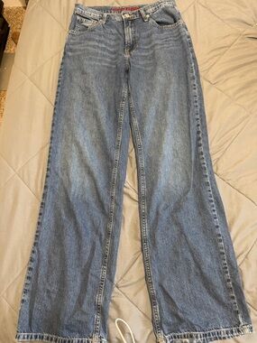 Lucky Brand Women's Wide-Leg Jeans — Light Blue Denim